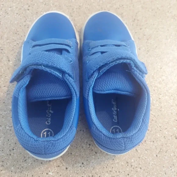 Cat and Jack Royal Blue Target Toddler shoes - Picture 6 of 9